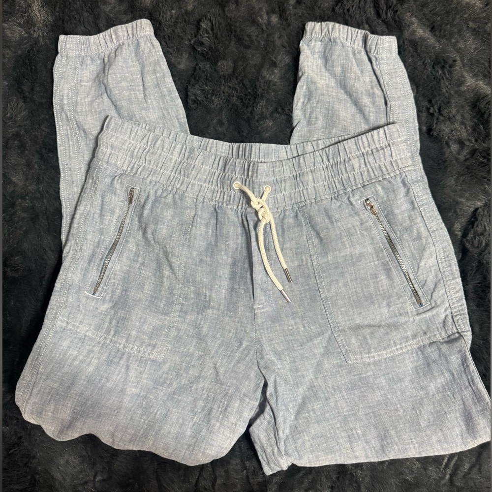 Athletic linen jogger size 10